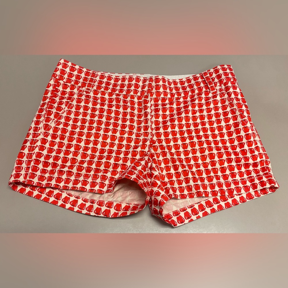 J. Crew Shorts Apple Print, Women’s